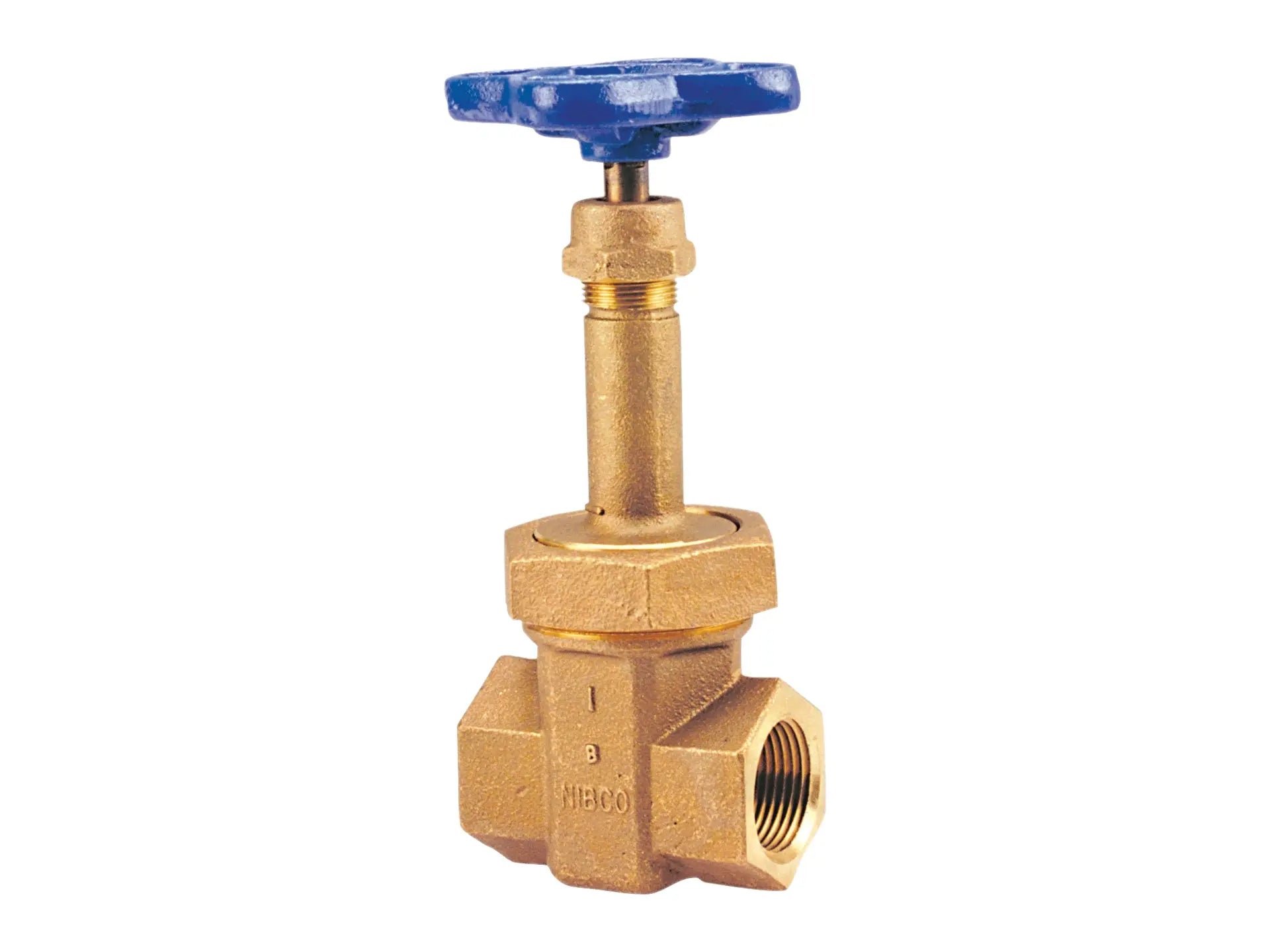 NIBCO NL1Z0W6, 1/2 in. Gate Valve Bronze, Class 200, Block Pattern T-154-A-X