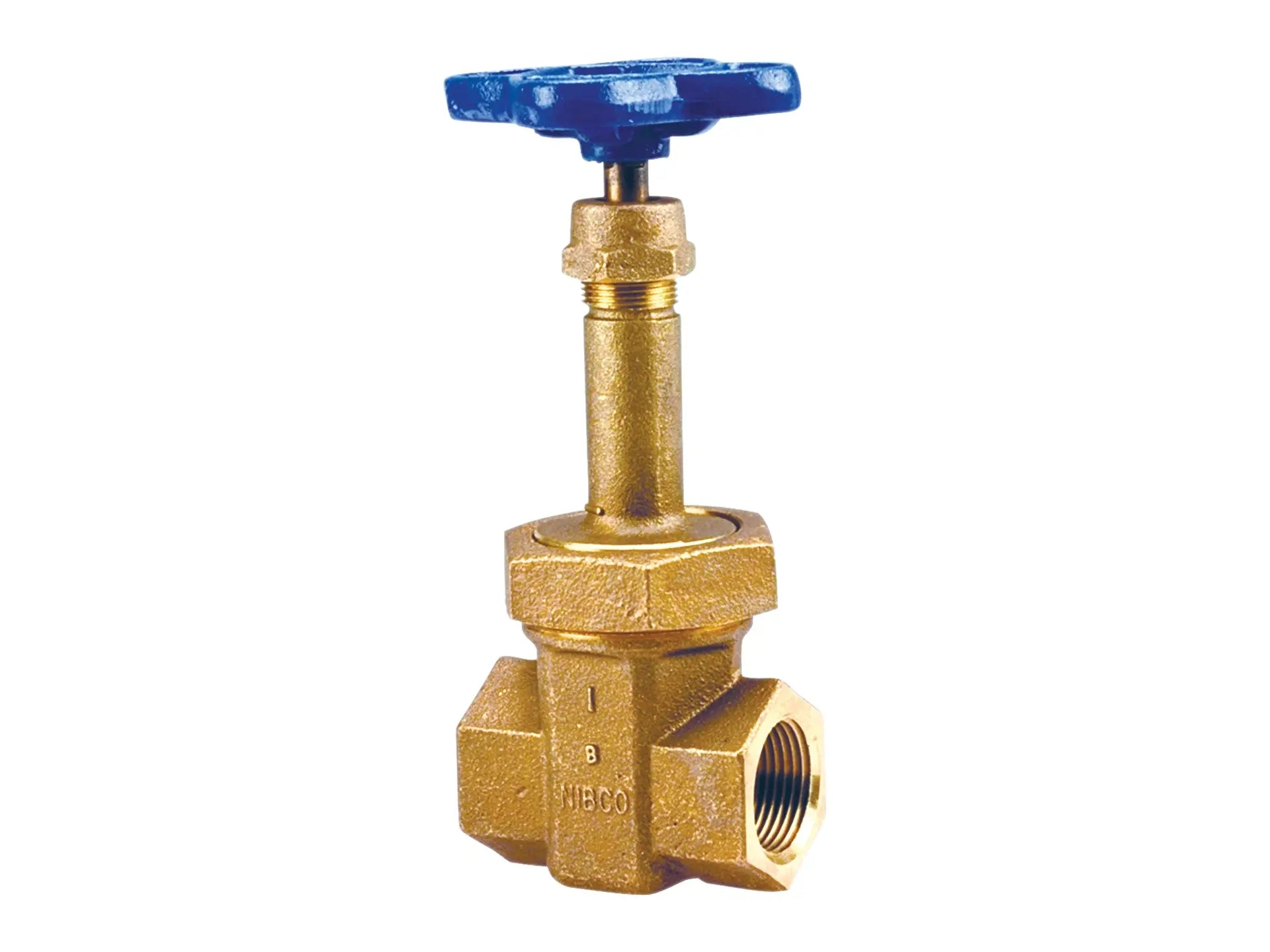 NIBCO NL2H004, 1/4in. Gate Valve Bronze, Class 300, Block Pattern, Copper Nickel Alloy Wedge T-174-A