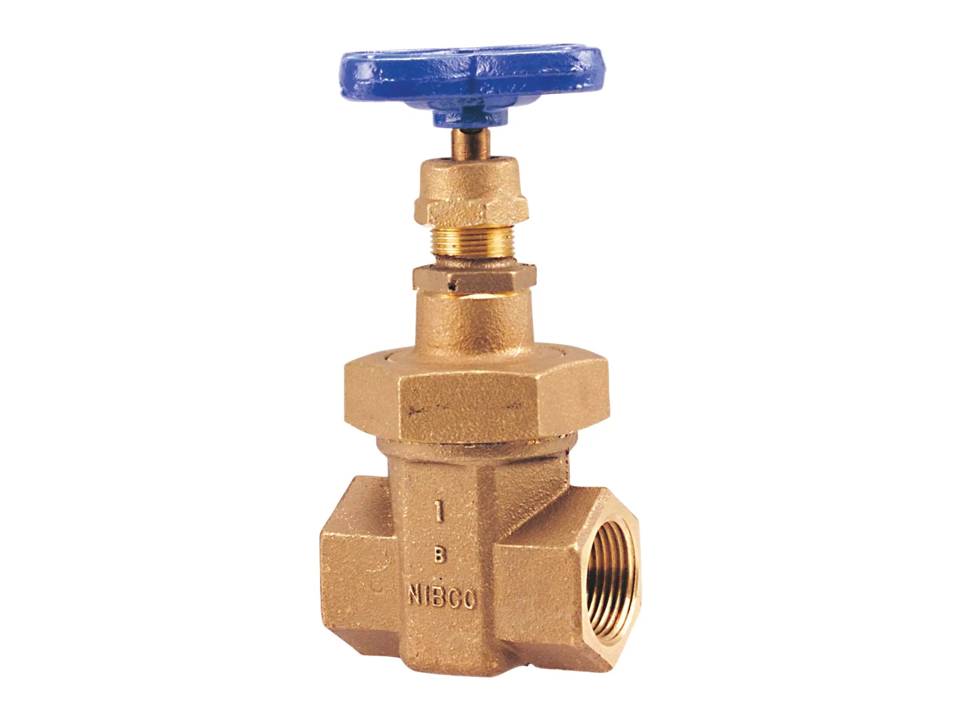 NIBCO NL2I004, 1/4 in. Gate Valve Bronze, Non-rising Stem, Copper Nickel Alloy Wedge T-176-A
