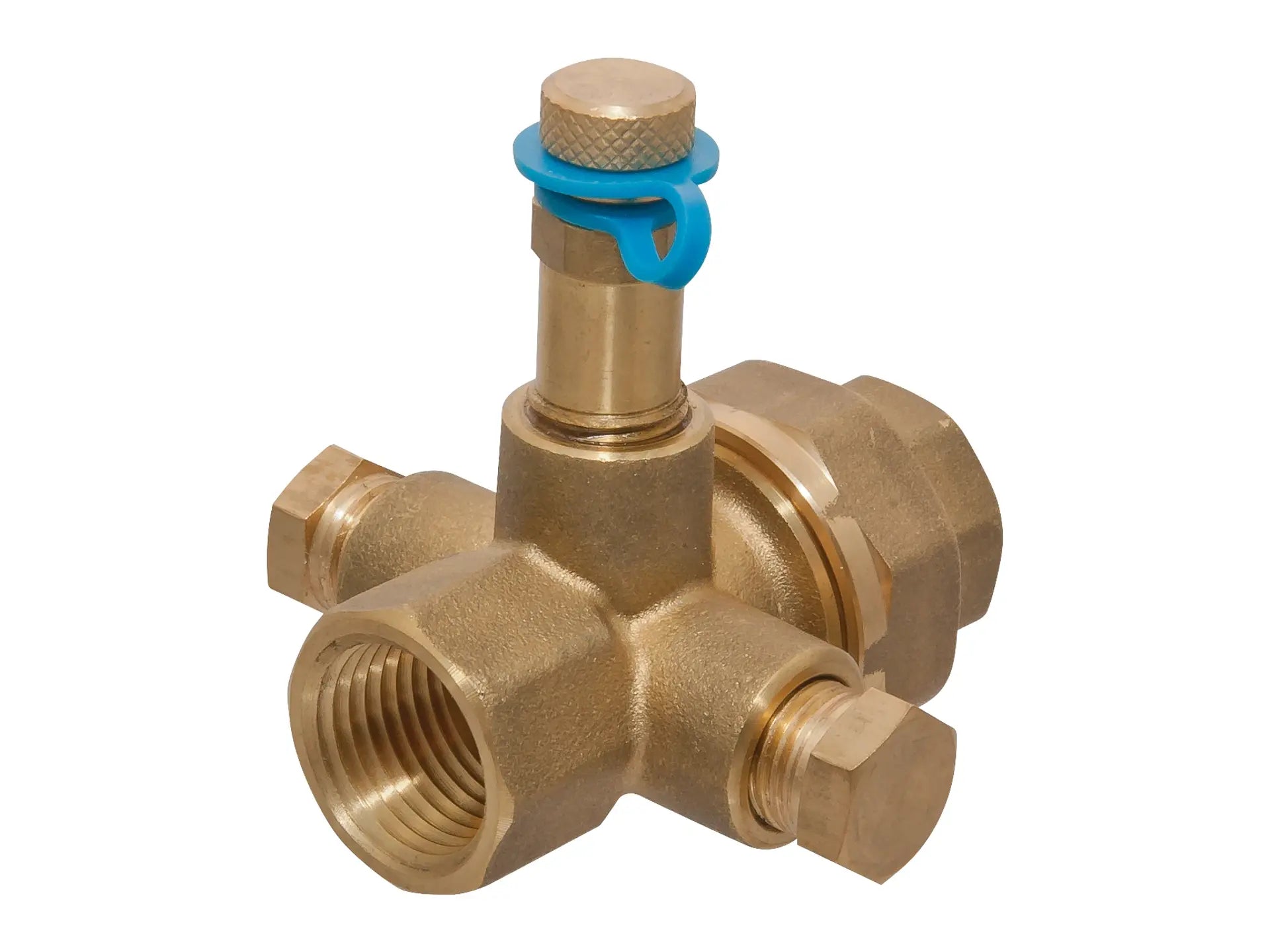 NIBCO NL3X406, 1/2 in. x 1/2 in. Union w/Test Port Threaded Ends T-1800