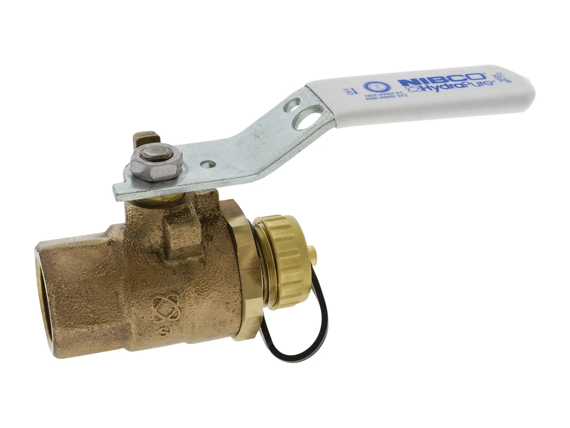 NIBCO NLB958X8, 3/4 in. x 3/4 in. Two-Piece Performance Bronze Ball Valve Lead-Free