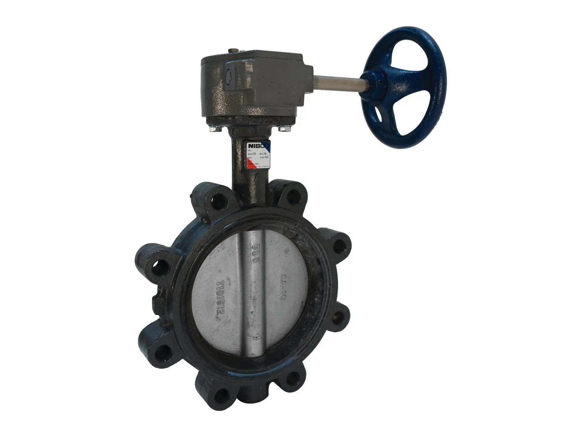 NIBCO NLG24TD, 2 in. Butterfly Valve Ductile Iron, Lug Type, 250 PSI LD-3110-0