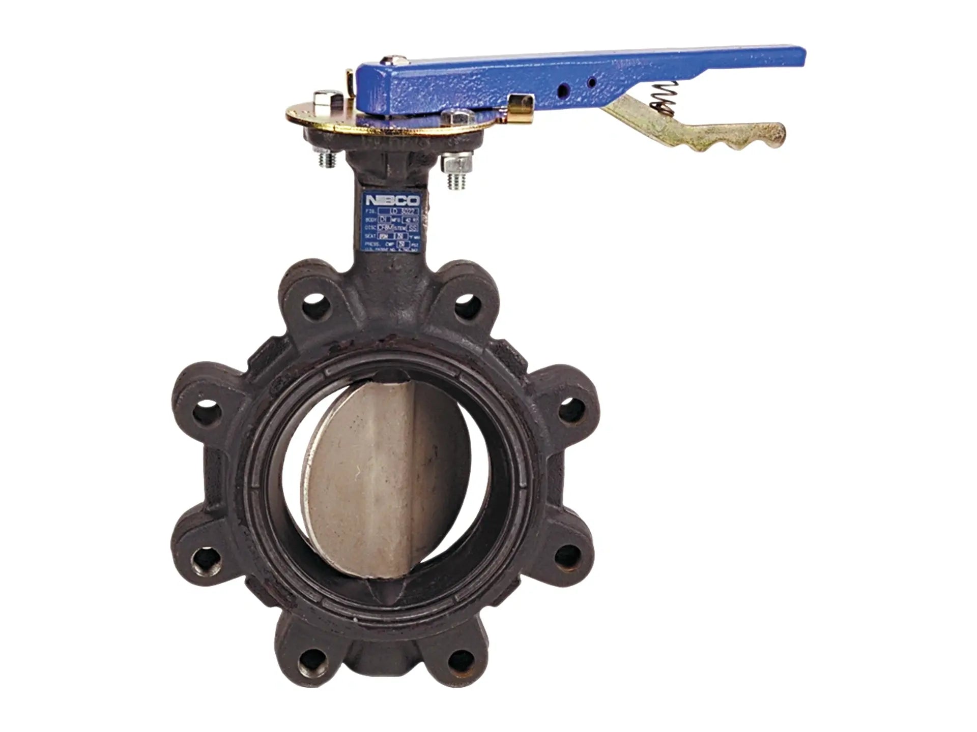 NIBCO NLG340D, 2 in. Butterfly Valve Ductile Iron, Lug Type, 250 PSI LD-3122-0