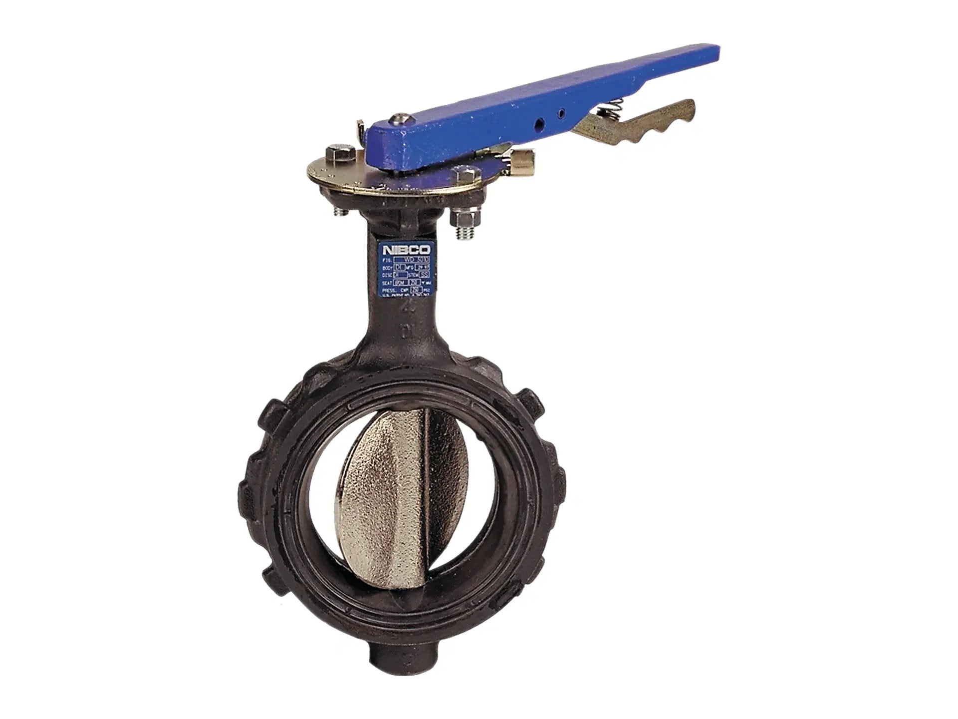 NIBCO NLH24PD, 2 in. Butterfly Valve Ductile Iron, Wafer Type, 100 PSI, Actuated WD-L110-0