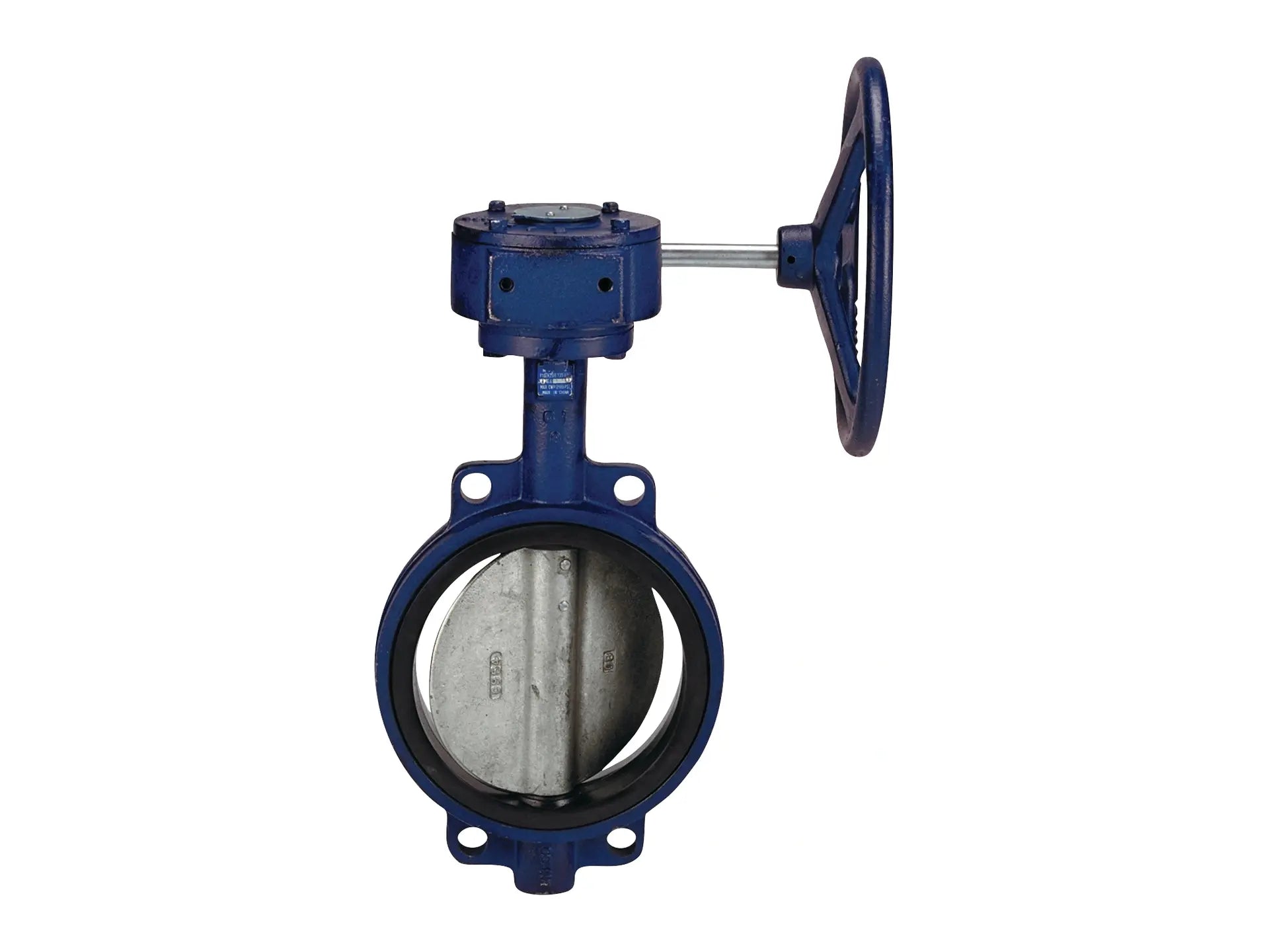 NIBCO NLJ170L, 8in. Butterfly Valve , Cast Iron, International, Wafer Type, Buna-N Seat N-200-146-GO