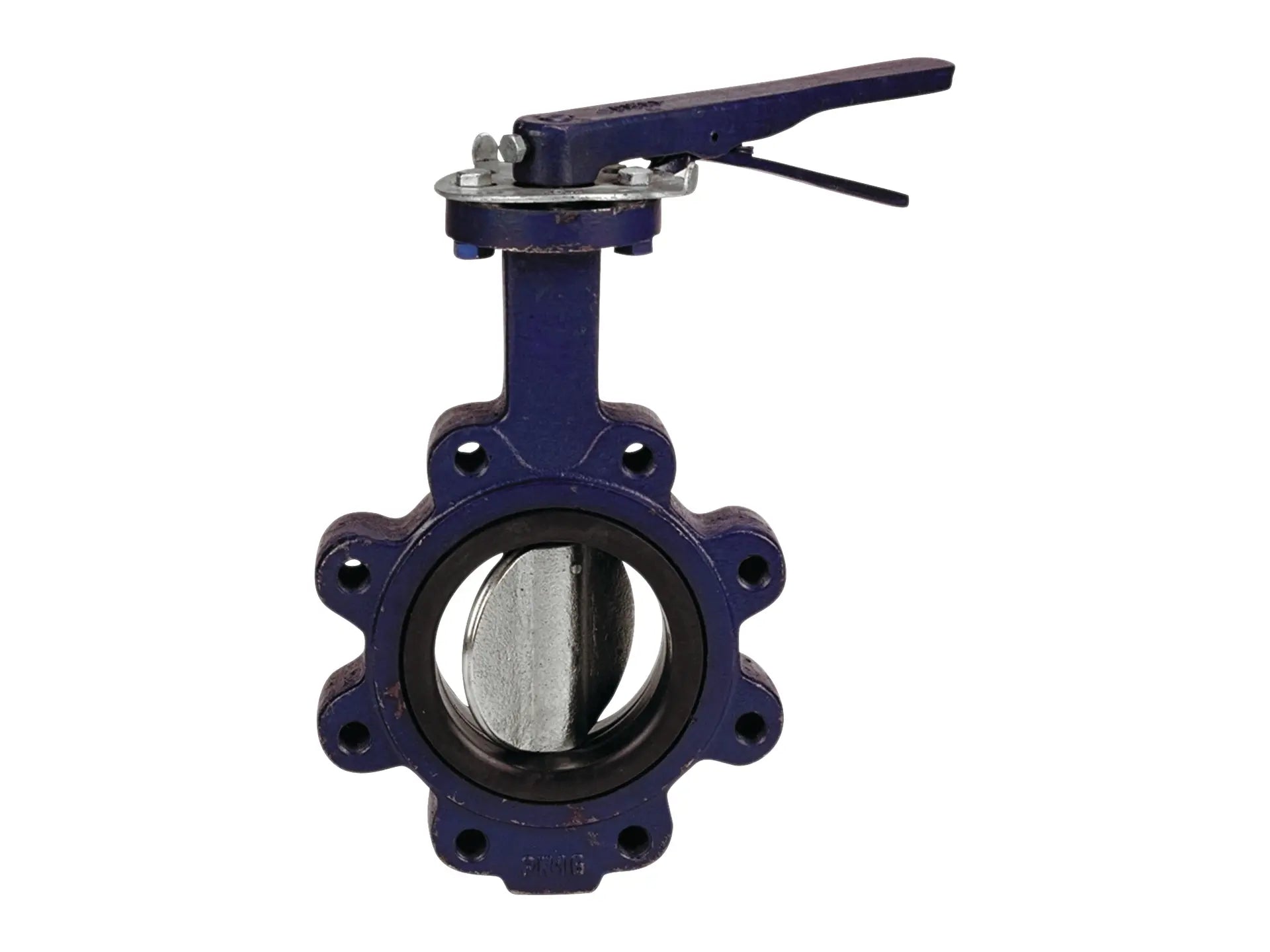 NIBCO NLJ370L, 8 in. Butterfly Valve , Cast Iron, International, Electroplated Disc N-200-246-GO