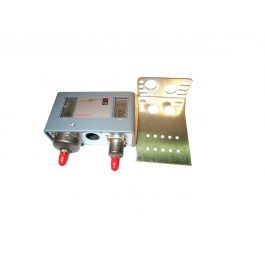 Johnson Controls P170SA-1 2 SPDT Dual Pressure Control 12" Capillary 0-80 PSI Low /100-500 PSI High