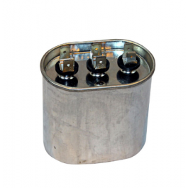 Carrier P291-1553 Oval Run Dual Capacitor 15/5 MFD 370V