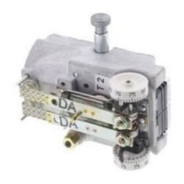 Johnson Controls T-4506-201 Dual Temperature Thermostat W/Indexing Switch Direct Acting Horizontal Mount