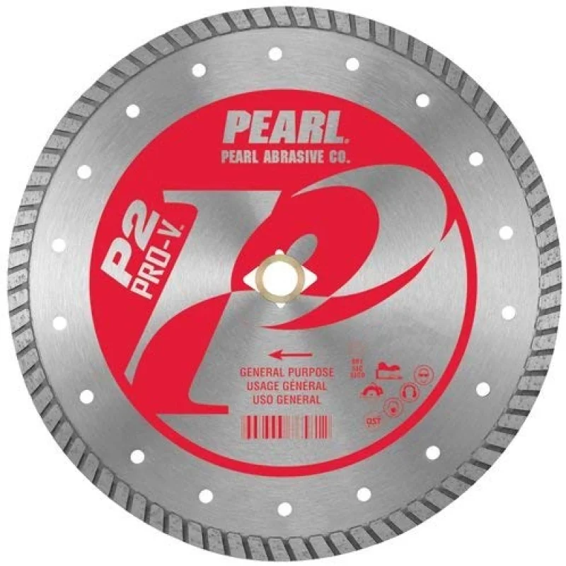 Pearl Abrasive P2 Pro-V PV007T General Purpose Flat Core Turbo Blade 7 x .090 x 7/8, , 5/8