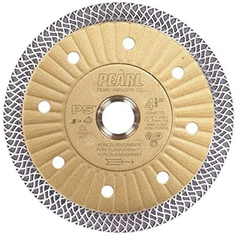Pearl Abrasive P5 Thin Turbo Mesh Blade 7″ DIA07TTS