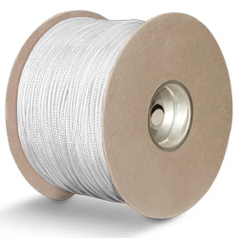 Polyester Sensor Cord – 1/8″ x 1000 ft., White