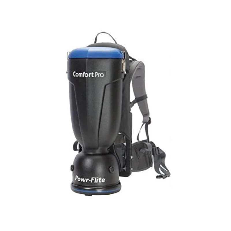 Powr-Flite BP10P Comfort Pro Premium Backpack Vacuum, 10 Quart Capacity