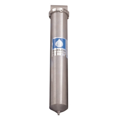 Shelco RHS-908A, 30'' 316 Stainless Steel Filter Housing, 1'' In/Out