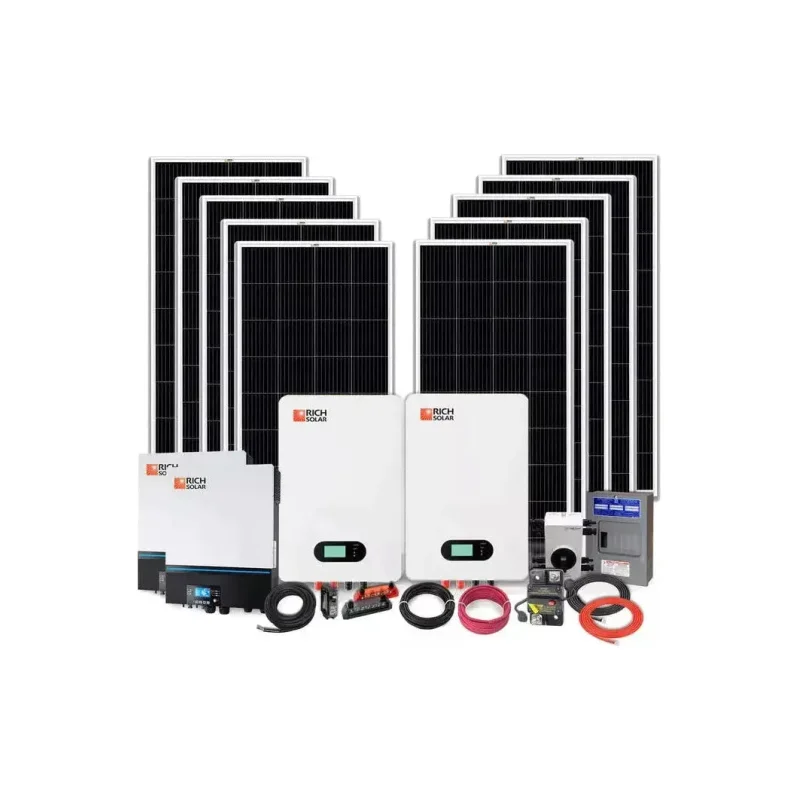 Rich Solar 2000W 48V 240VAC Solar Cabin Kit