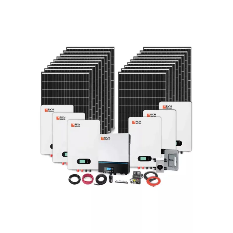 Rich Solar 6000W 120VAC Solar Cabin Kit