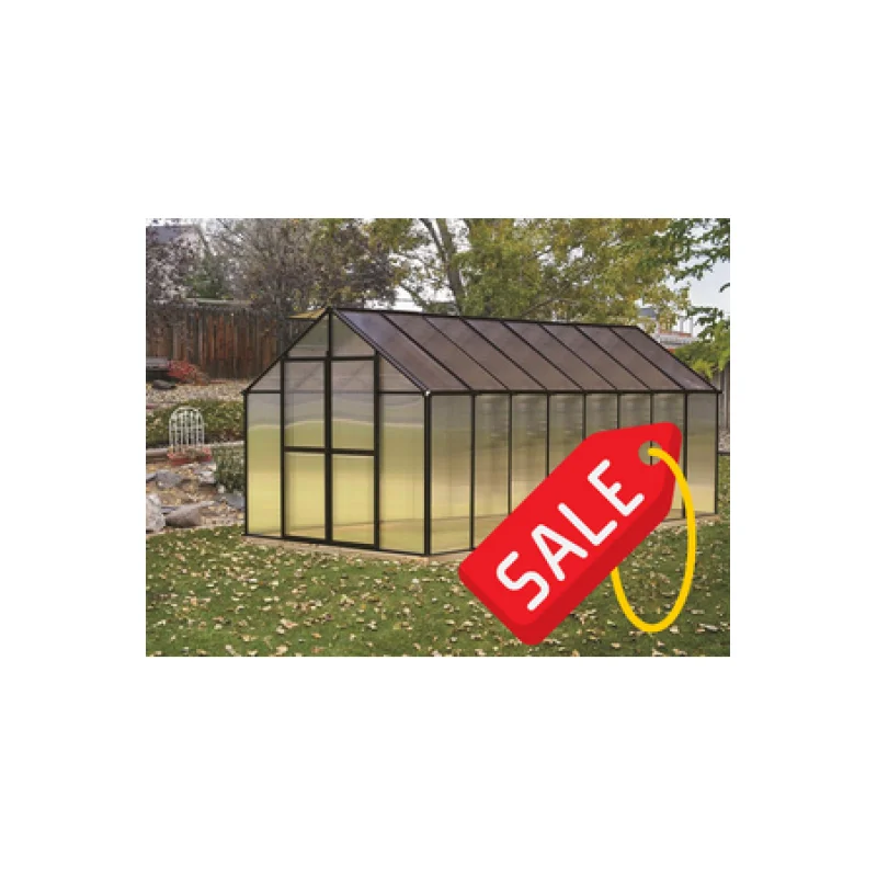 Riverstone MONT Greenhouse 8×12 BLACK