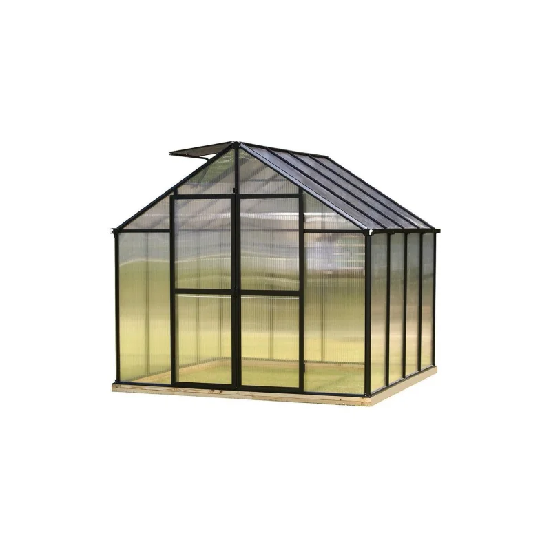 Riverstone MONT Greenhouse 8×8 BLACK