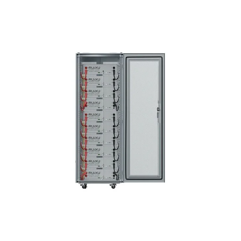 RUiXU 50kWh Lithium Batteries Kits 10 Batteries + 10 Slot Cabinet