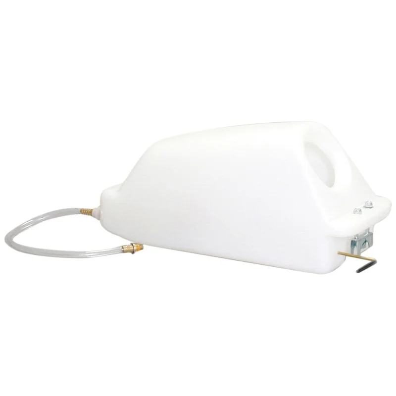 Sandia 40-1000 Solution Tank with Super-Drain Valve, 4 gal, Standard White