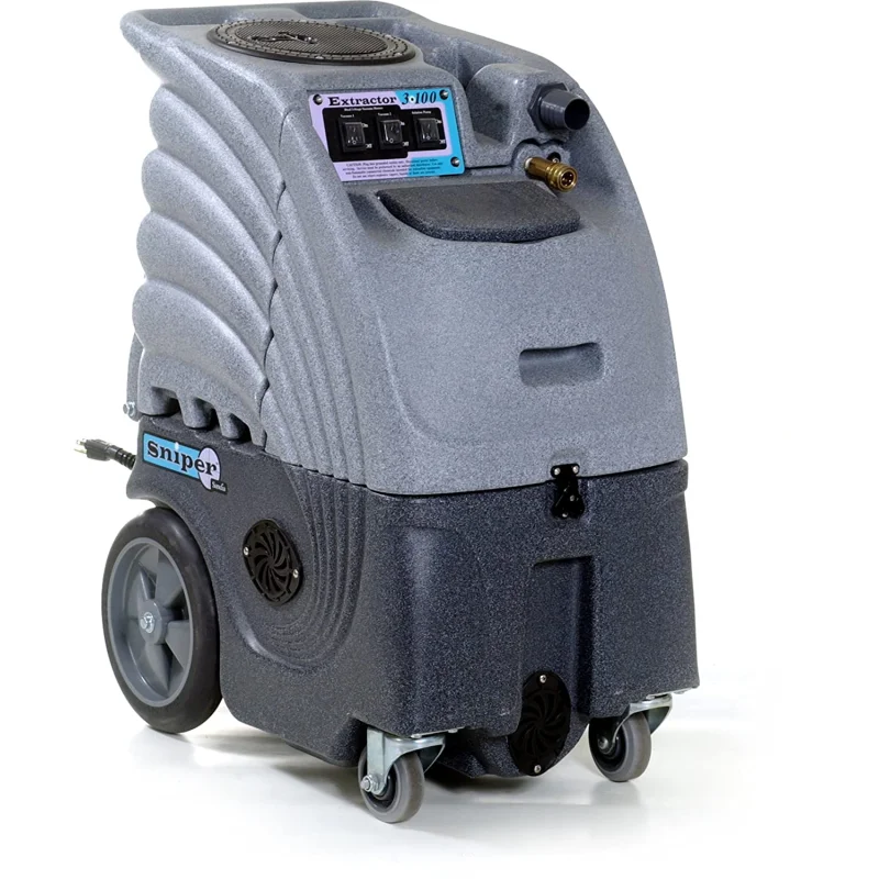 Sandia 86-2100 Dual 2 Stage Vacuum Motor Sniper Commercial Extractor, 6 Gallon Capacity, 100 psi Pump