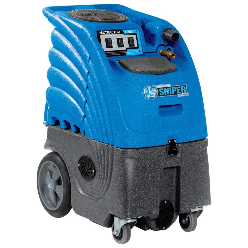Sandia 86-R3100-H Sniper Extractor, 6 gal, 100 psi Pump, Single 3-Stage VAC Motor with In-Line Heat, Single Cord