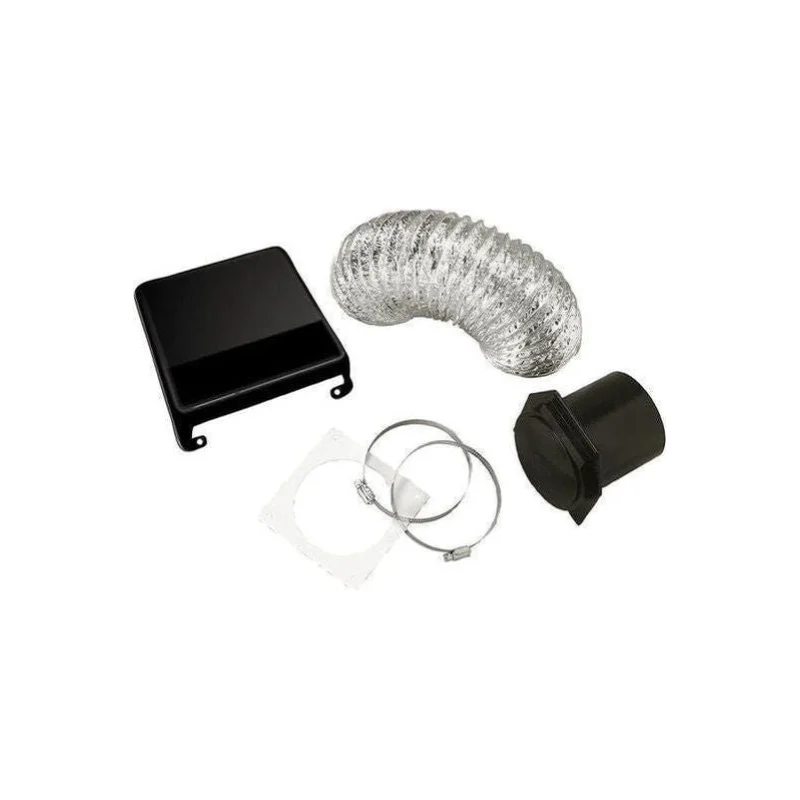 Splendide Dryer Vent Kit, Black