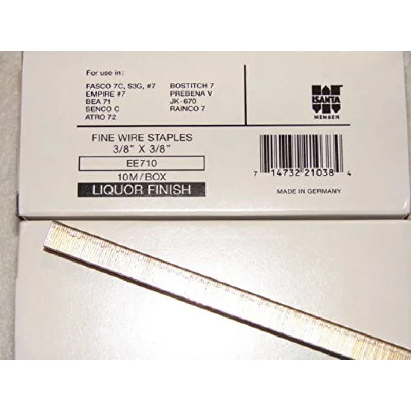 Staple 3/8″ x 3/8″ Liquor Finish Upholstery Staples