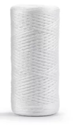 Hydronix SWC-45-2020, Sediment String Wound Cartridge, 4.5" x 20", 20 Micron