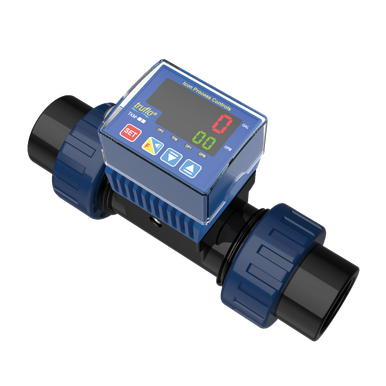 ICON TKM-20-PFlow Meter, 3/4" Connection, 1.5-45 GPM, Flow Rate + Flow Total Pulse, 4-20 mA