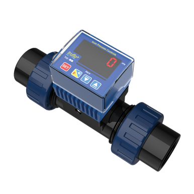 ICON TKS-50-PFlow Meter, 2" Connection, 10.5-357 GPM, Flow Rate Pulse + Relay Output