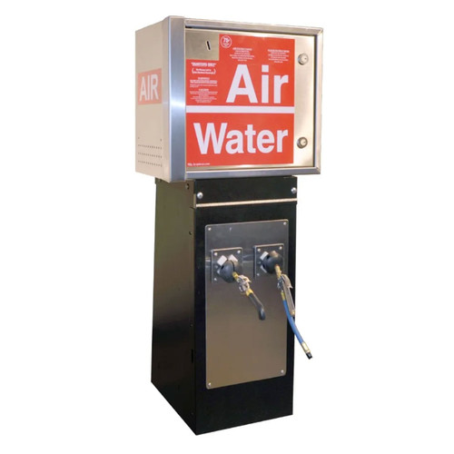 TPI Coin-Operated Air & Water Machine w/ Base Mounted Reels