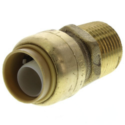 Sharkbite Pex Fitting, 1/2'' Sharkbite x 1/2'' MNPT Connector, Lead Free