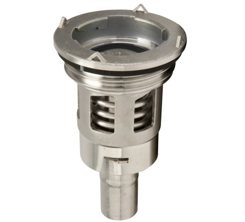Piusi Stainless Steel Valve 2.5 in. x 5 Buttress