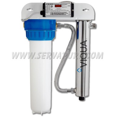 Viqua VH410-F20 Whole House UV System with pre-filtration, 18 GPM