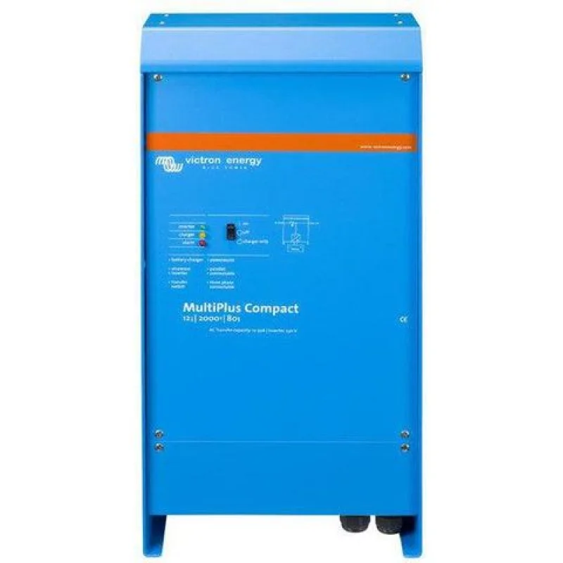 Victron | MultiPlus 12/2000 | 12V Input | 2000VA Output 120V | 80A Charger | Transfer Switch
