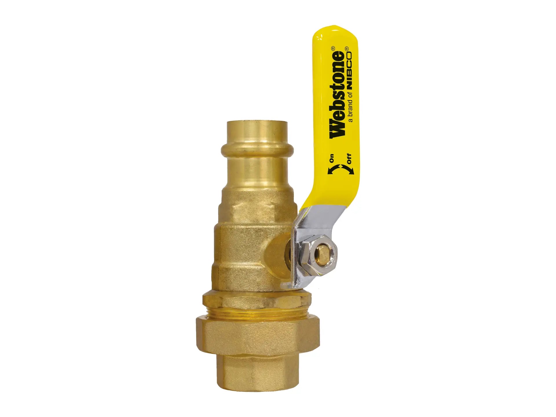 Webstone PEX-X042W 1/2" x 1/2" Flip Union x F1960 PEX Pro-Pal Union Ball H-10422W
