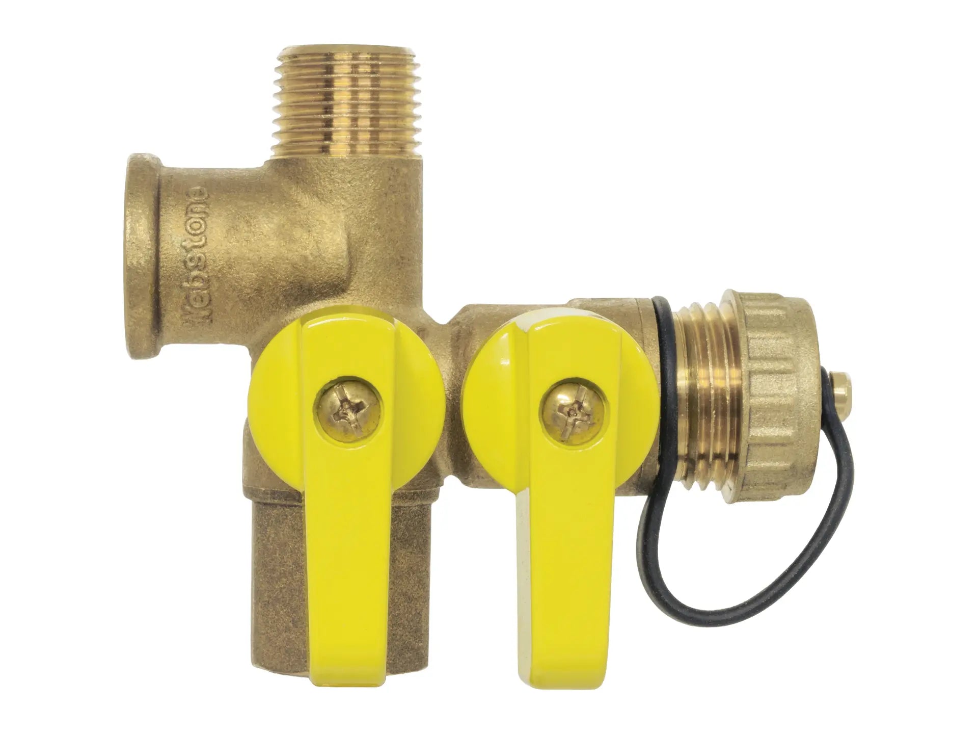 Webstone THD-X167 1/2" x 1/2" FIP x MIP x FIP x Hose Pro-Pal ETPSV H-41672
