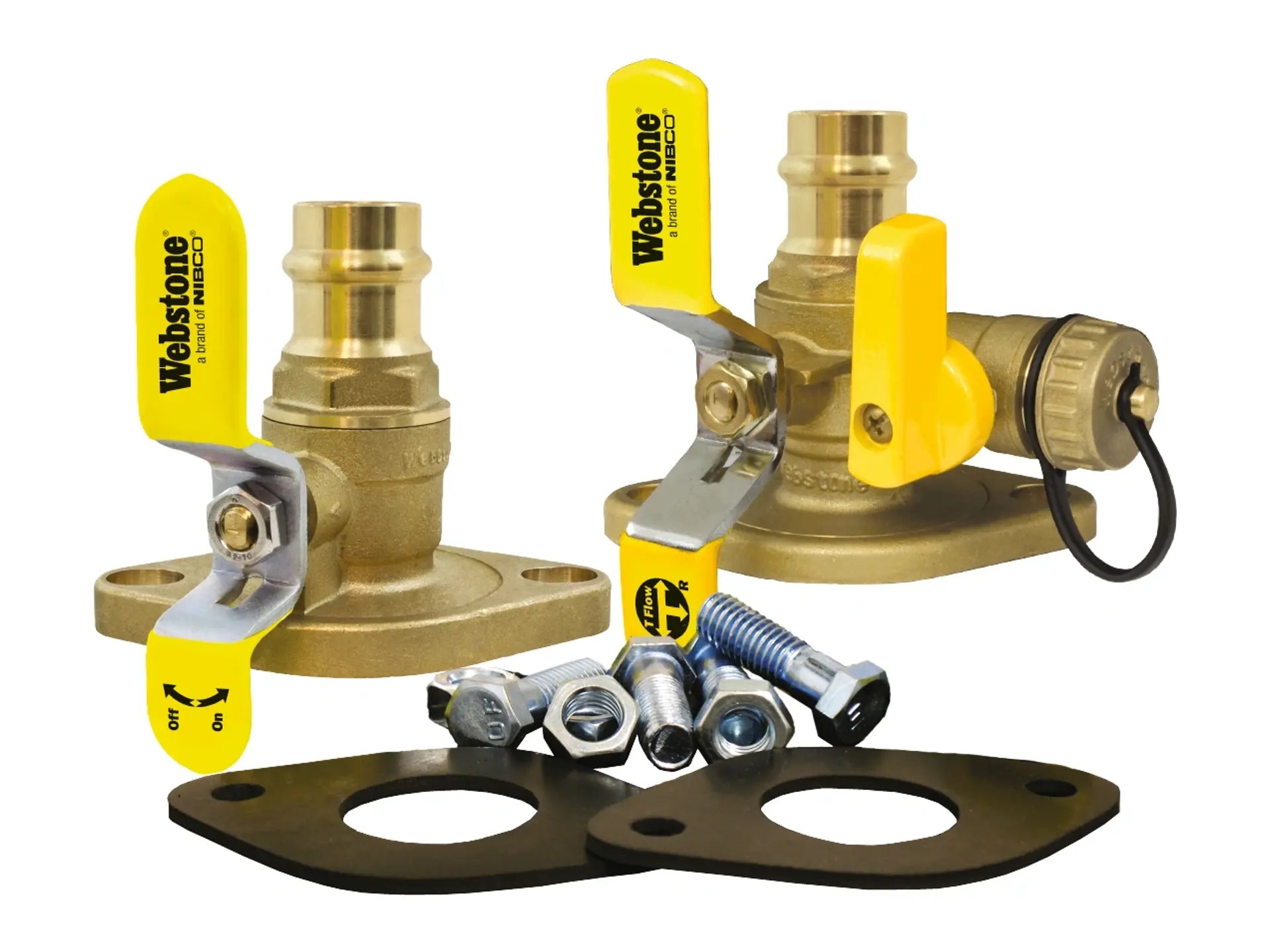 Webstone SWT-X141KIT 3/4" x 3/4" SWT x Rotating Flange Isolator Kit H-51413HVKIT
