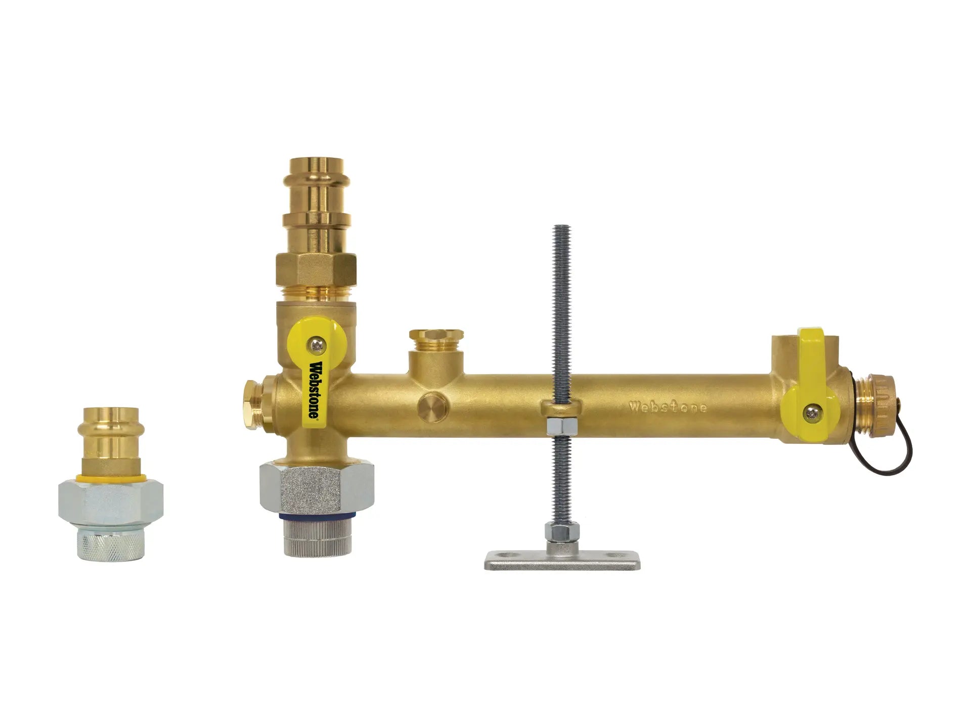 Webstone PRS-X165W-DU 3/4" Pro-Pal Dielectric Water Heater Supply Valve H-81653W-DU