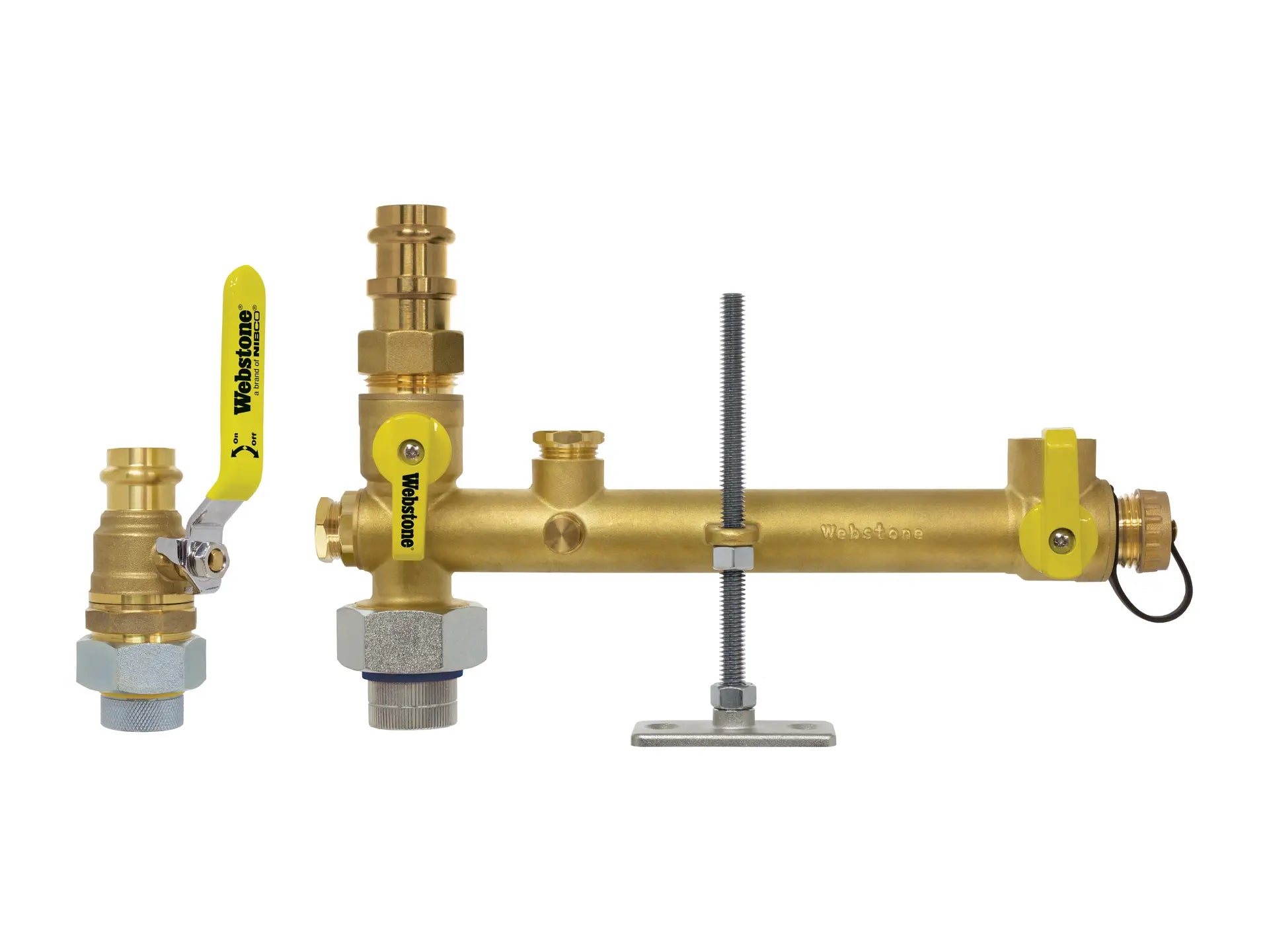 Webstone PRS-X165W-DUBV 3/4" Pro-Pal Dielectric Water Heater Supply Valve H-81653W-DUBV
