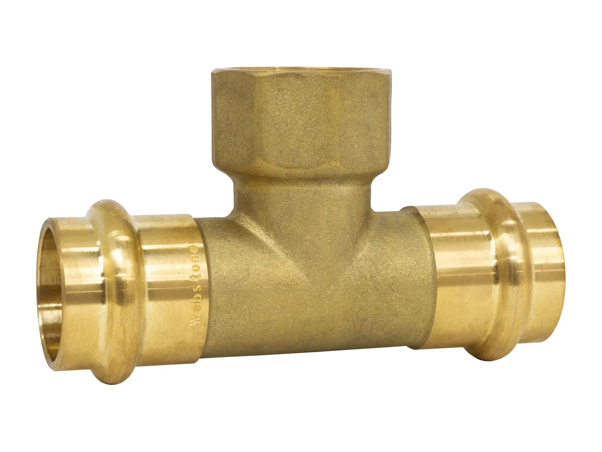 Webstone 1/2" x 1/2" Press Transition Tee H-86152W