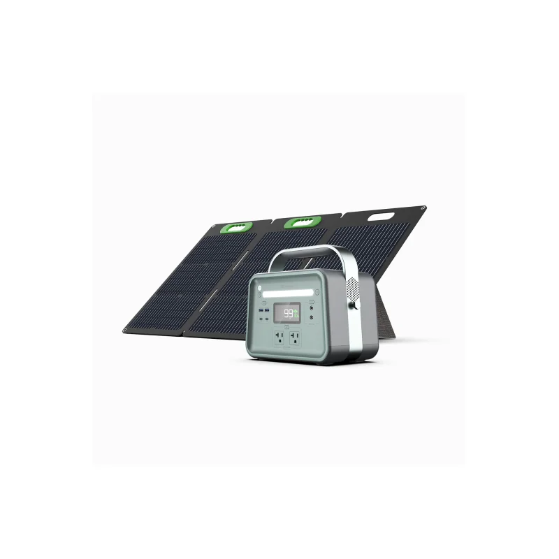 Yoshino Power B330 330W Portable Solid State Solar Generator Includes (1)100W Solar Panel