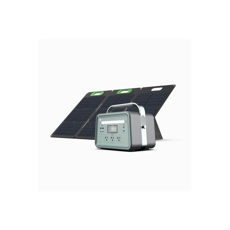 Yoshino Power B660 SST 660W Portable Solid State Solar Generator Includes (1) 100W Solar Panel